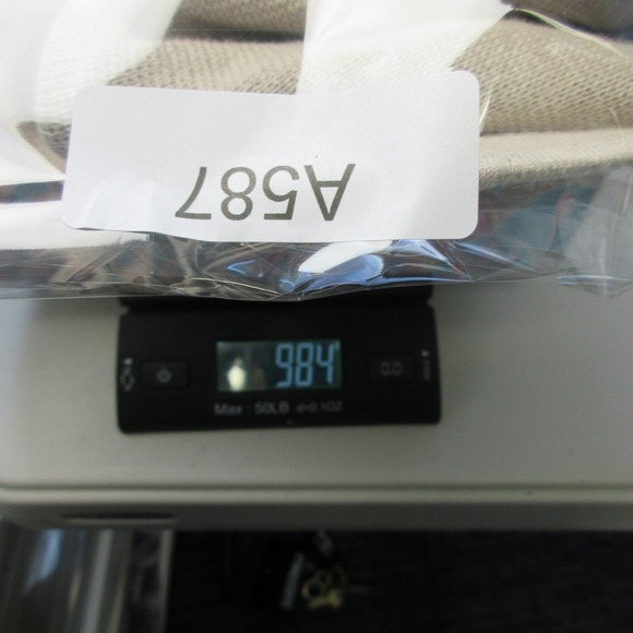 Talbots Knit Blazer Jacket Woman 3X Beige Striped Cotton Rayon Casual Chic 984 - Picture 7 of 8